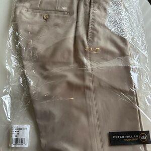 Peter Millar Men's Tan Pants